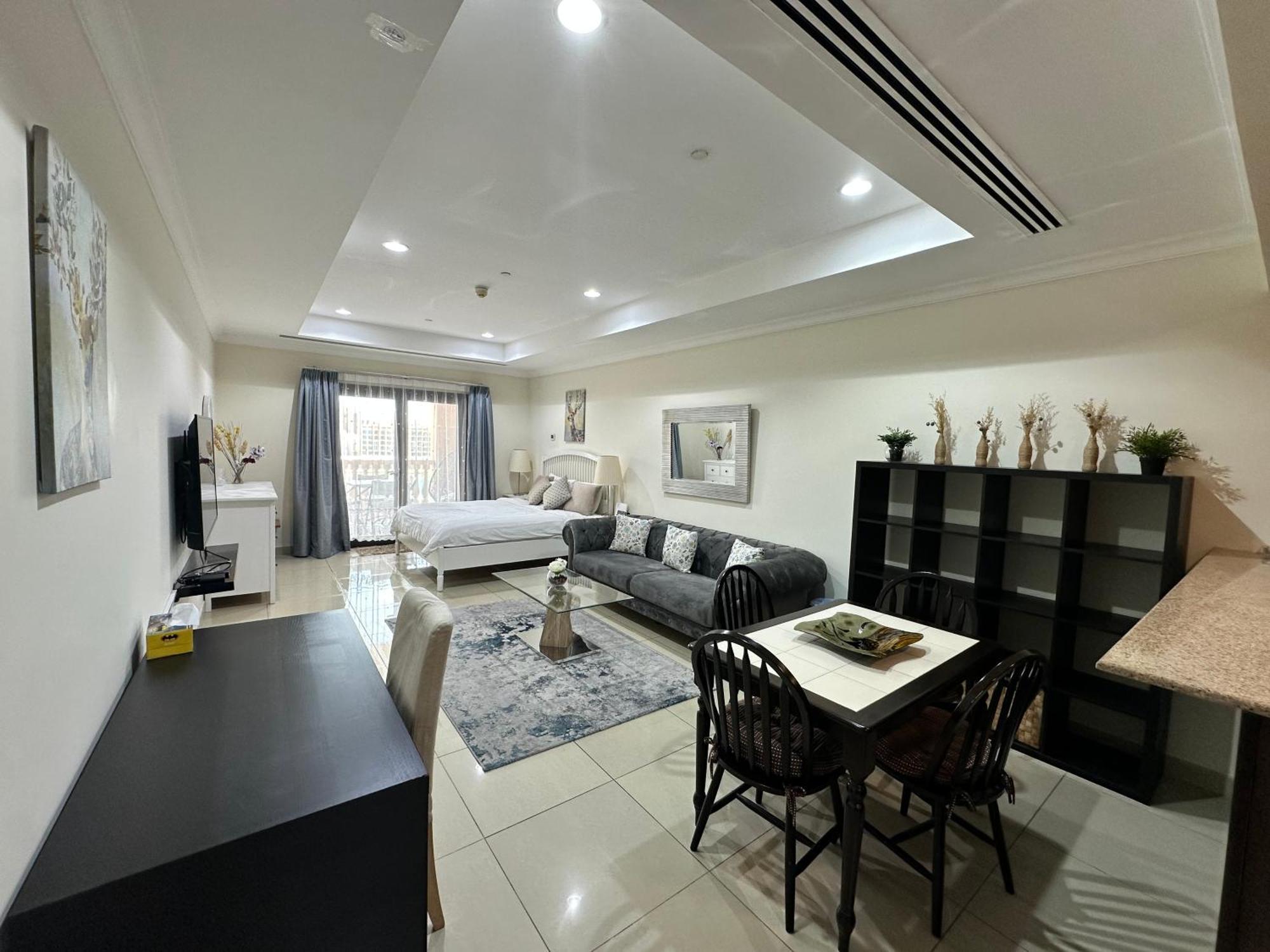 Alken Studio Apartment โดฮา ภายนอก รูปภาพ